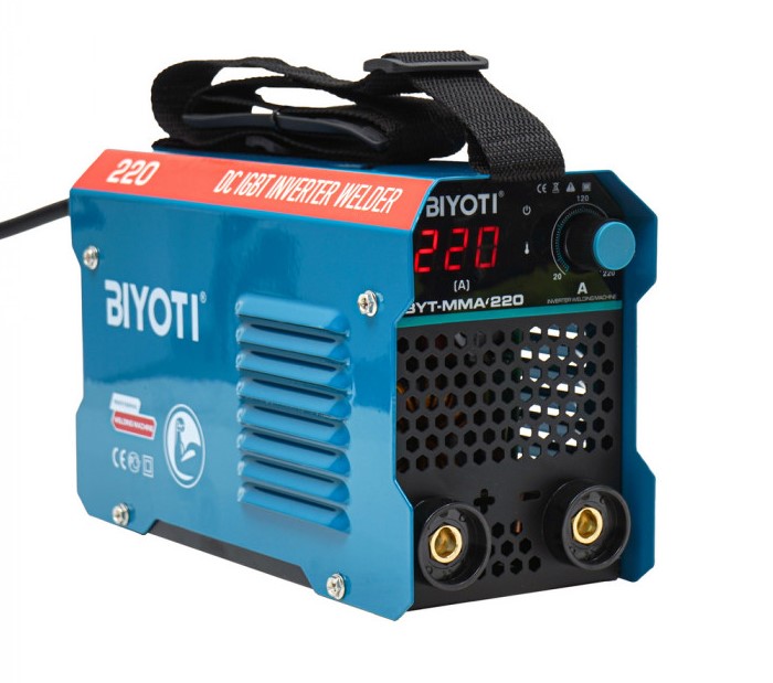 Сварочный аппарат инверторный BIYOTI 220A, BYT-MMA-220