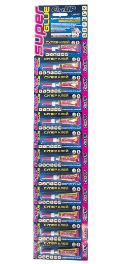Клей Быстродействующий CityUP UP-81 (12шт/лента) — изображение 3