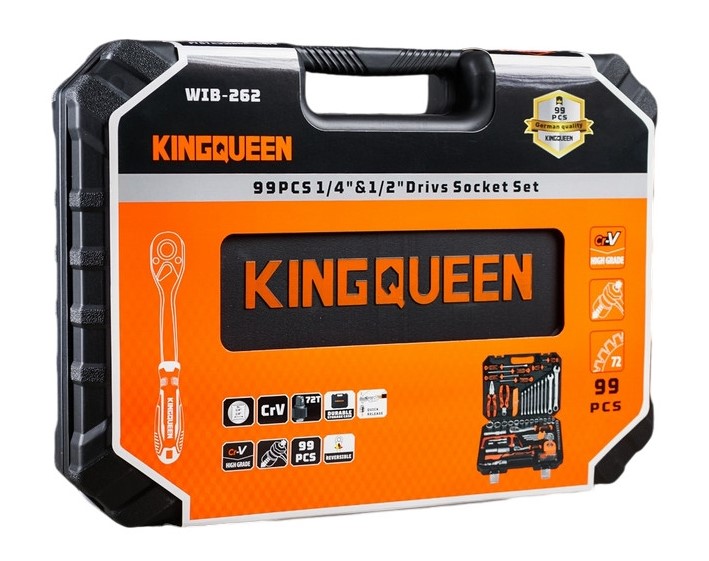 Набор инструментов KINGQUEEN 99 Предметов, 72 зуба (Матовый) — изображение 4
