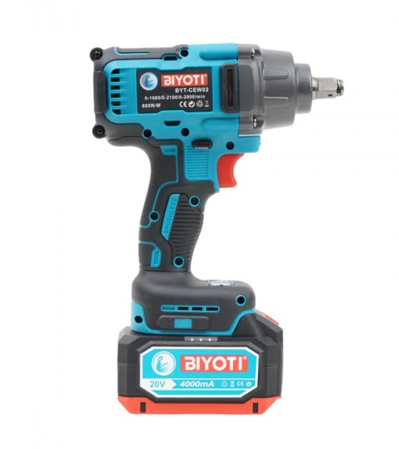 Гайковерт BIYOTI АКБ 600 N/m 1/2 — изображение 4