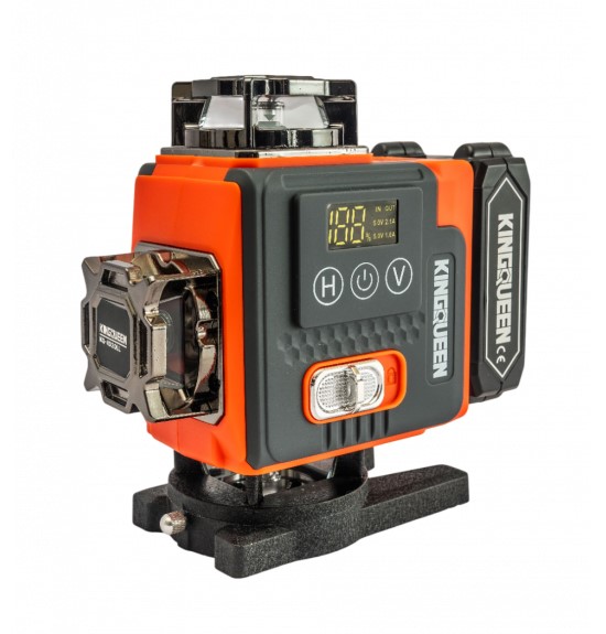 Лазерный уровень KINGQUEEN 16 линий (зеленый луч)