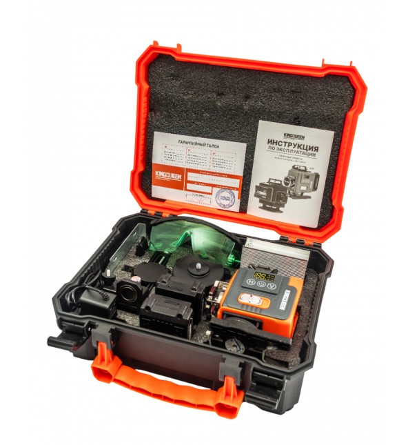 Лазерный уровень KINGQUEEN 16 линий (зеленый луч) — изображение 5