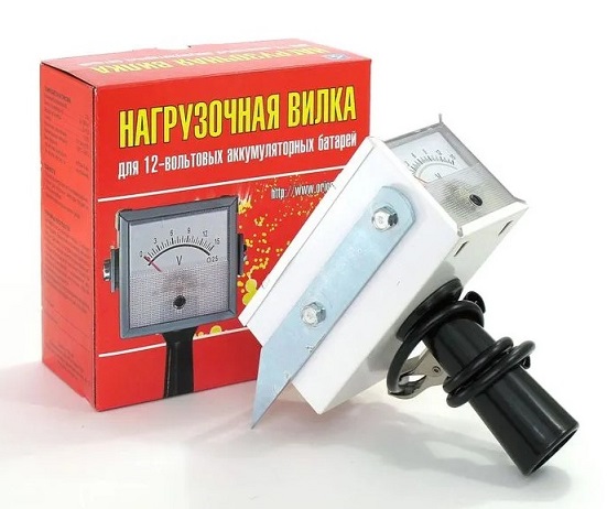 Нагрузочная вилка НВ-01 (100А, 12V )