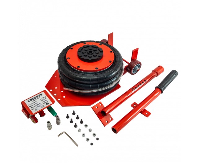 Домкрат подкатной пневматический KINGQUEEN, 3т, подъем 15-40см, KQ-HJP01 — изображение 3