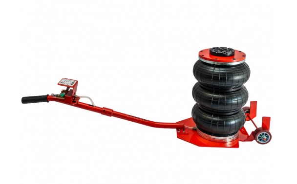 Домкрат подкатной пневматический KINGQUEEN, 3т, подъем 15-40см, KQ-HJP01