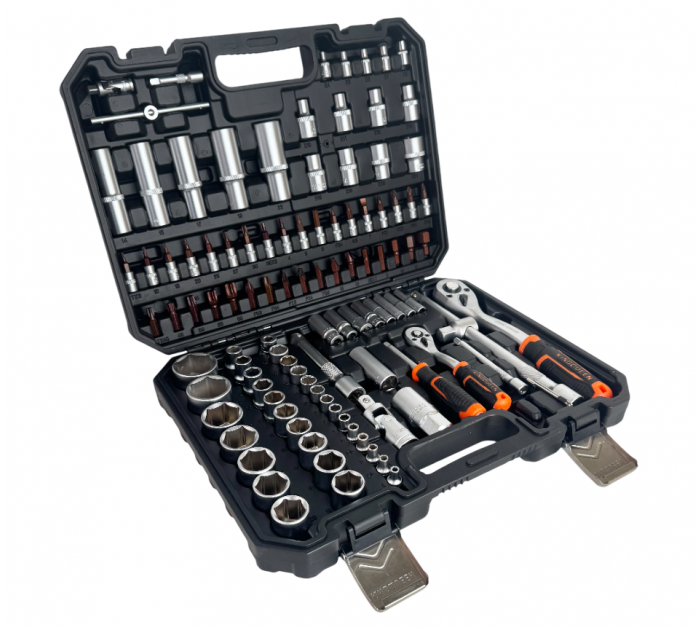 Набор инструментов KINGQUEEN 108 Предметов, 72 зуба (Матовый)