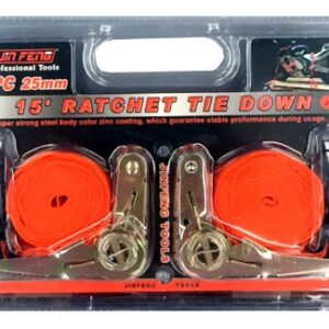 Стяжка груза 5м*25мм JinFeng комплект 2шт