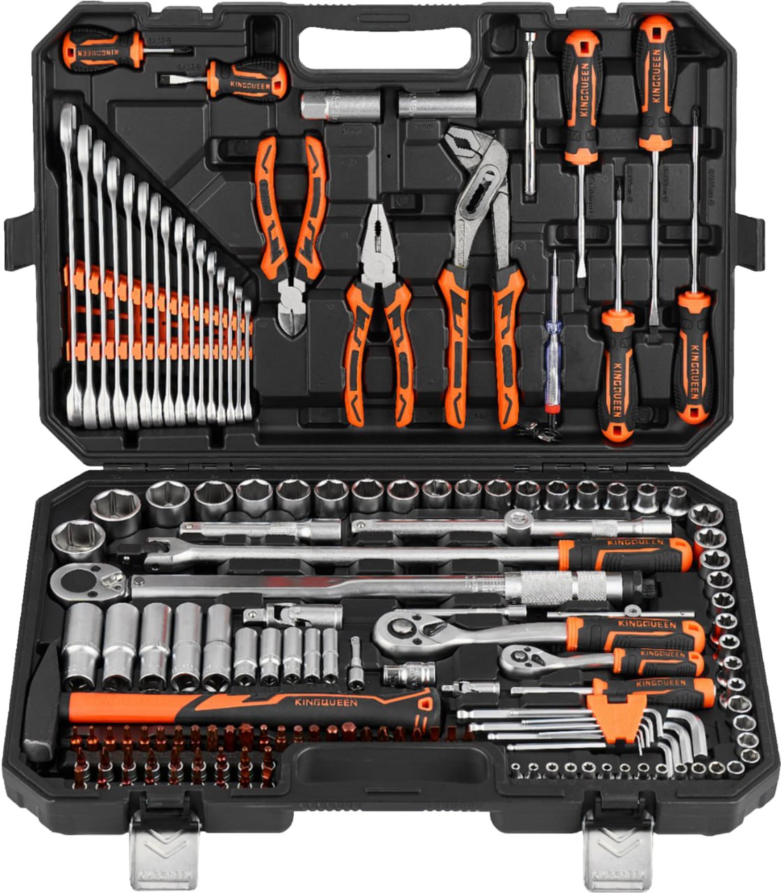 Набор инструментов KINGQUEEN 149 Предметов, 72 зуба (Матовый)
