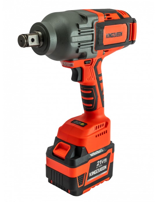 Гайковерт бесщеточный KINGQUEEN 2 АКБ 21В, 2200 N/m, 3/4, KQ-289 — изображение 3