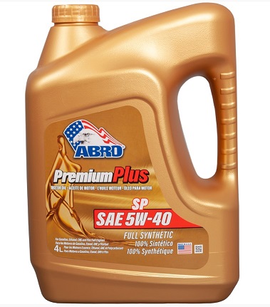 Масло моторное синтетическое PREMIUM PLUS FULL SYNTHETIC SAE 5W40 4Л