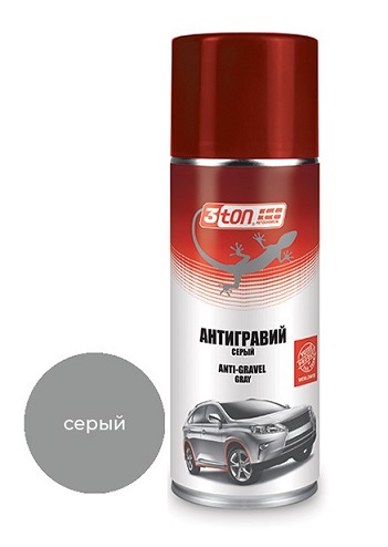 3TON Антигравий серый 520мл.