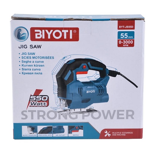 Лобзик электрический BIYOTI 550W, BYT-JS55D — изображение 3