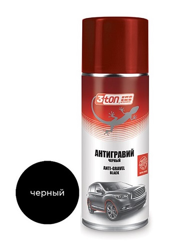 3TON Антигравий черный 520мл.